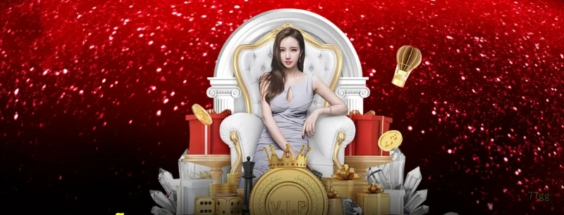 Imagem promocional da 77gg mostrando a plataforma e suas vantagens